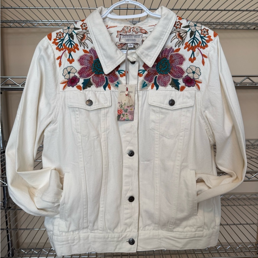 Johnny Was Nena Denim Jacket